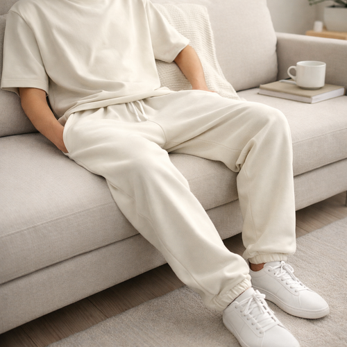 Everyday Comfort Sweatpants- Off-White