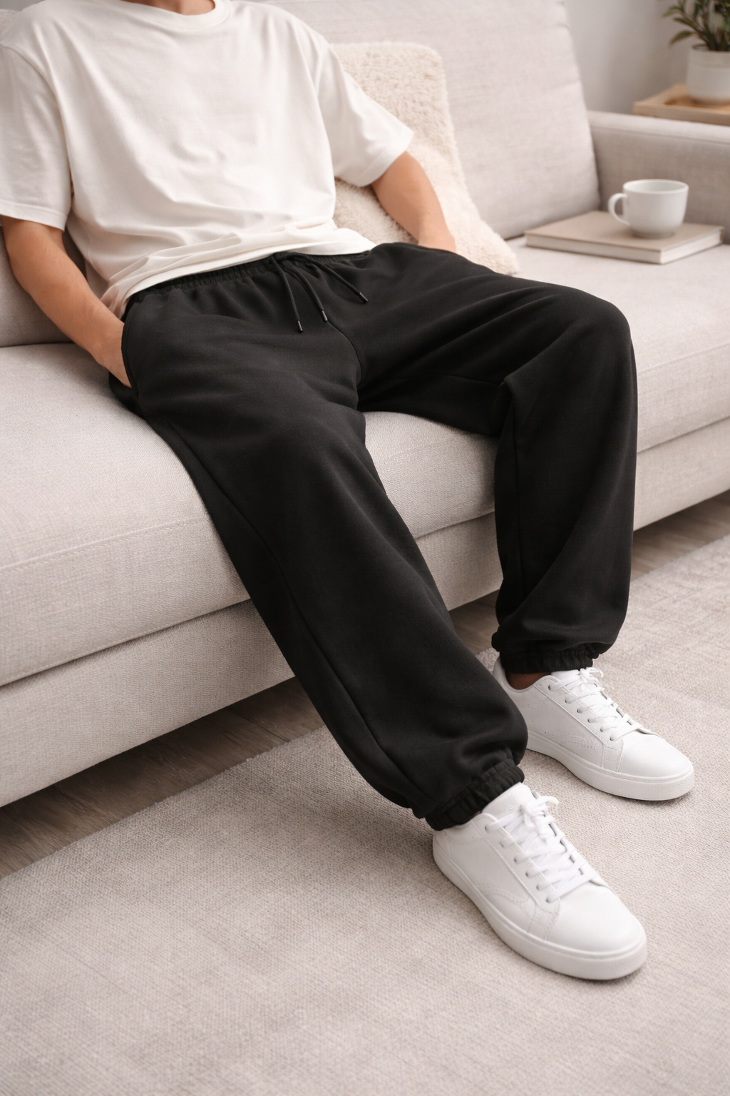 Everyday Comfort Sweatpants- Black