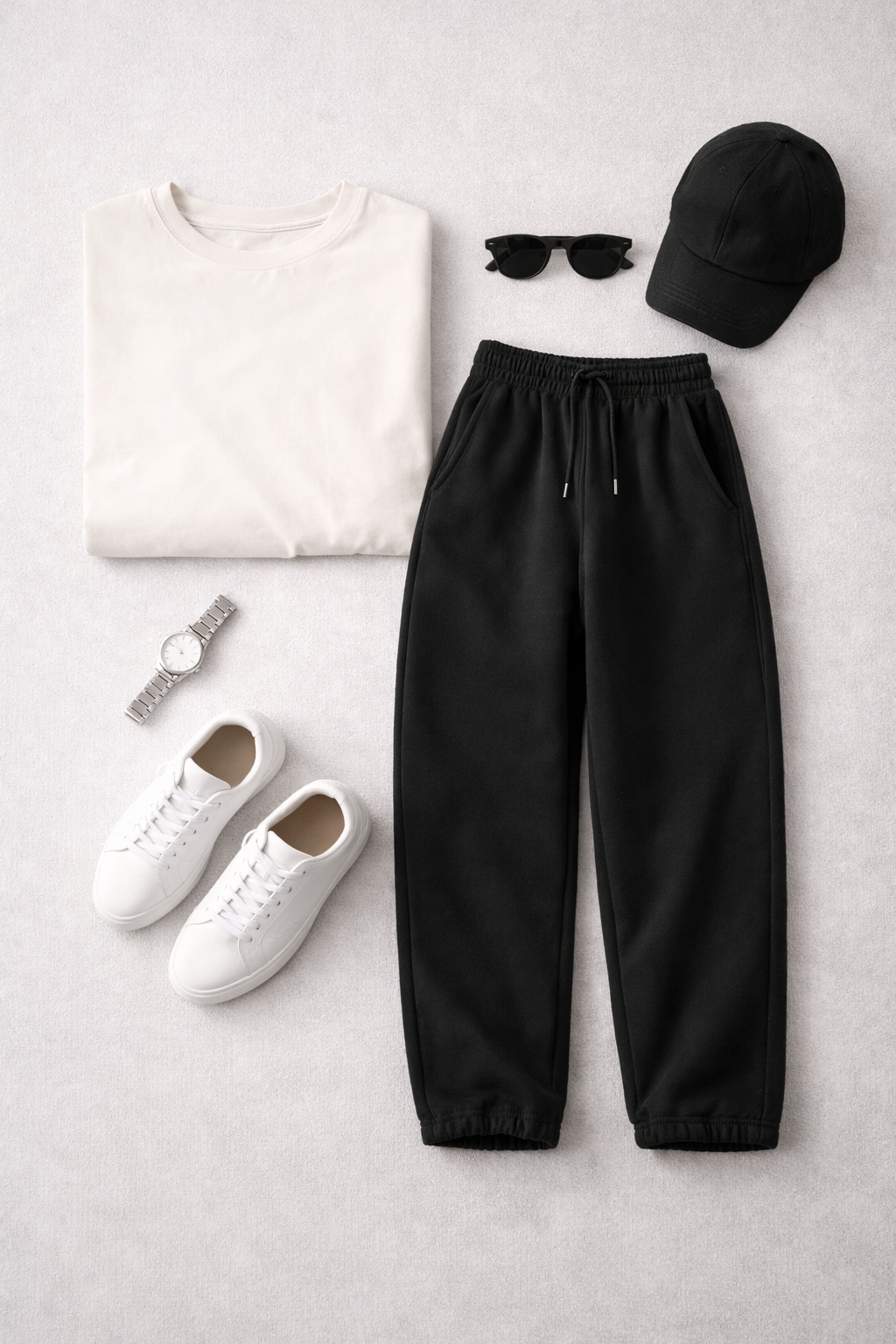 Everyday Comfort Sweatpants- Black