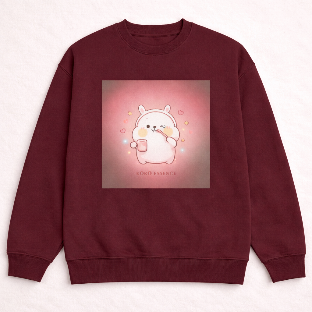 Oversized Comfort Sweatshirt – Cozy Charm Edition
