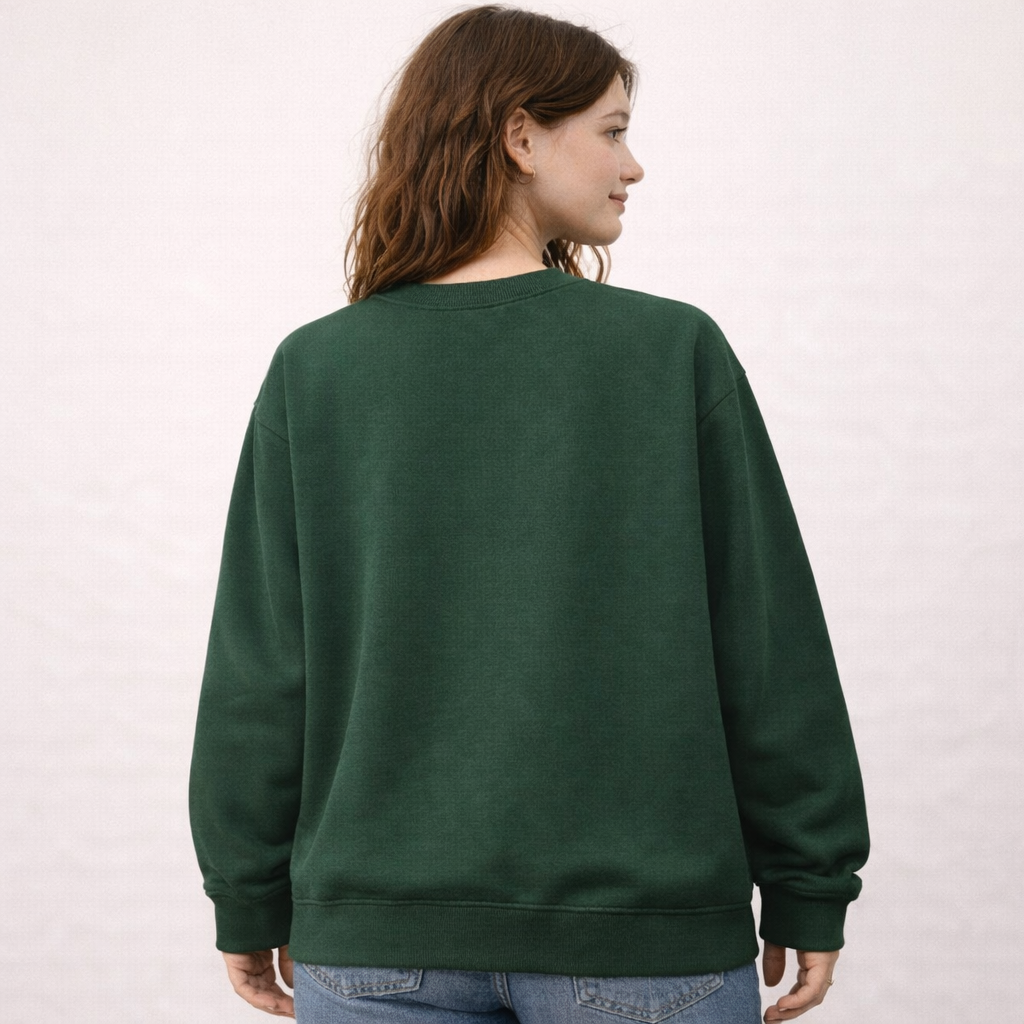 Oversized Comfort Sweatshirt – Caffeine Lover Edition