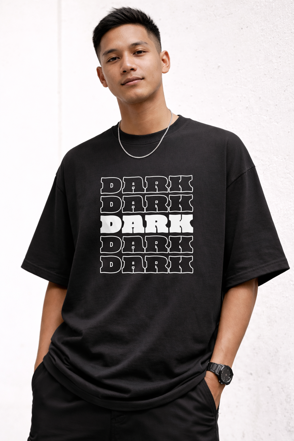 Dark Core Oversized Tee
