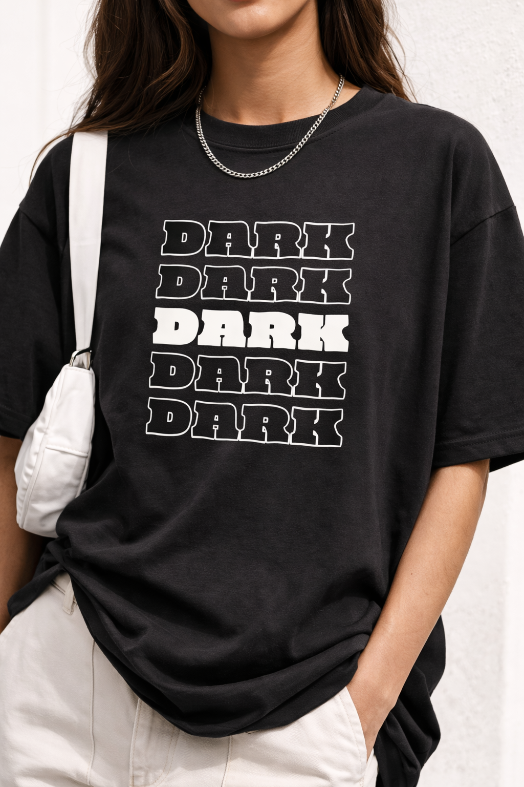 Dark Core Oversized Tee